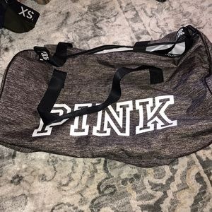 PINK duffle bag, great condition